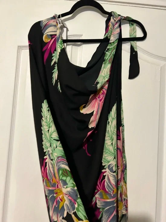 NWT Walter Baker Corsica Magnolia sarong one size - Picture 15 of 16